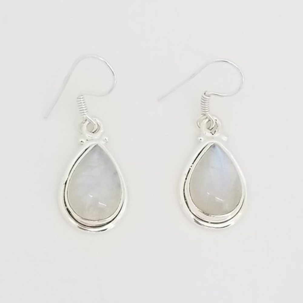 Rainbow Moonstone Earrings